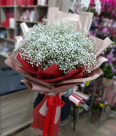 Букет цветов из: Гипсофила в Анастасиевской