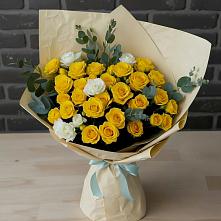 Букет цветов из:  Розы #REPLACE_PRED# Анастасиевской