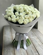 Букет 35 Белых роз в Анастасиевской