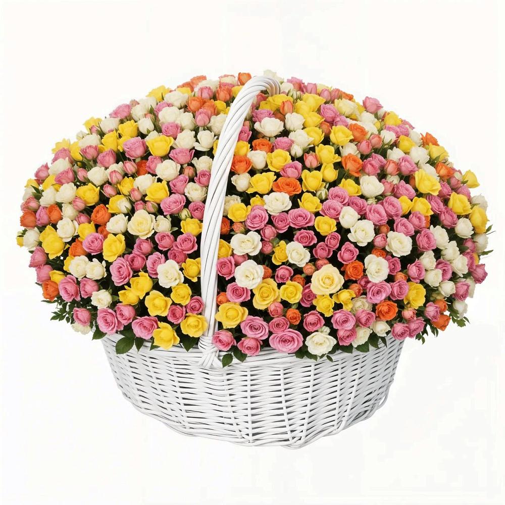 Премиум букет из: Розы в Анастасиевской