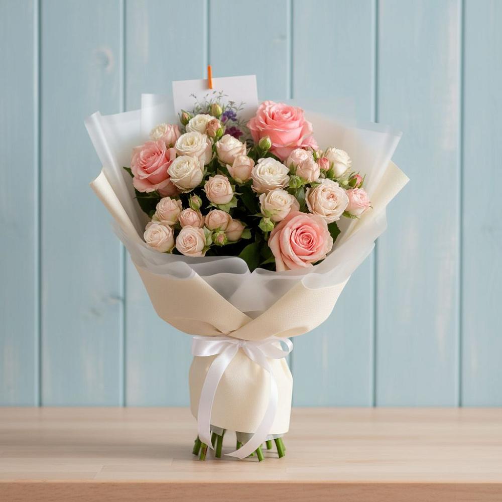 Букет цветов из: Розы в Анастасиевской