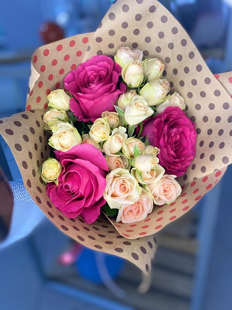 Букет цветов из: Розы в Анастасиевской