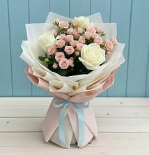 Букет цветов из:  Розы в Анастасиевской