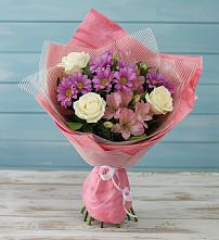 Букет цветов из:  Герберы в Анастасиевской