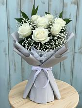 Букет цветов из:  Розы в Анастасиевской