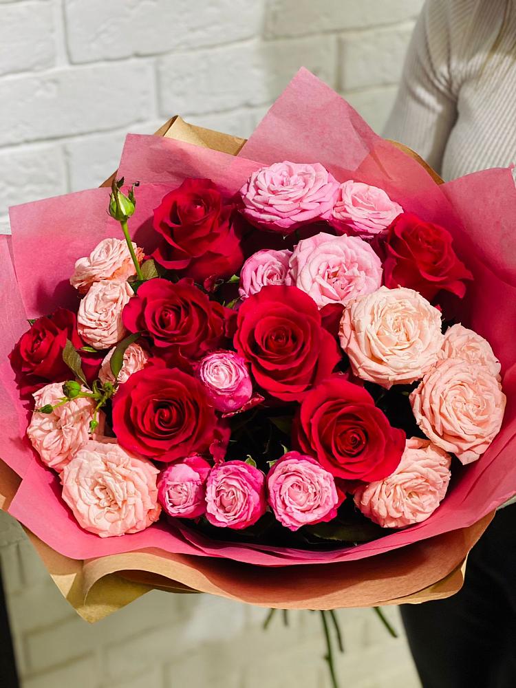 Букет цветов из: Розы в Анастасиевской