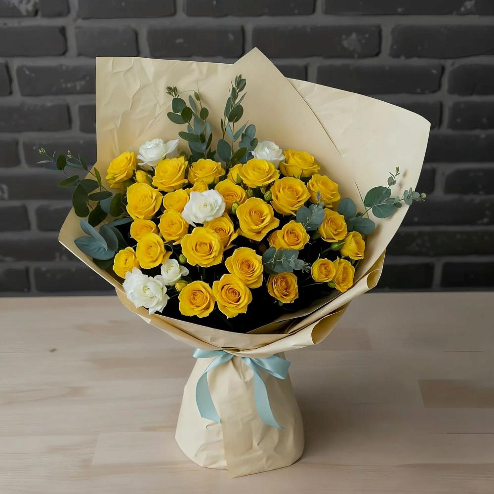 Букет цветов из: Розы в Анастасиевской