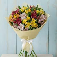 Букет цветов из:  Альстромерии #REPLACE_PRED# Анастасиевской