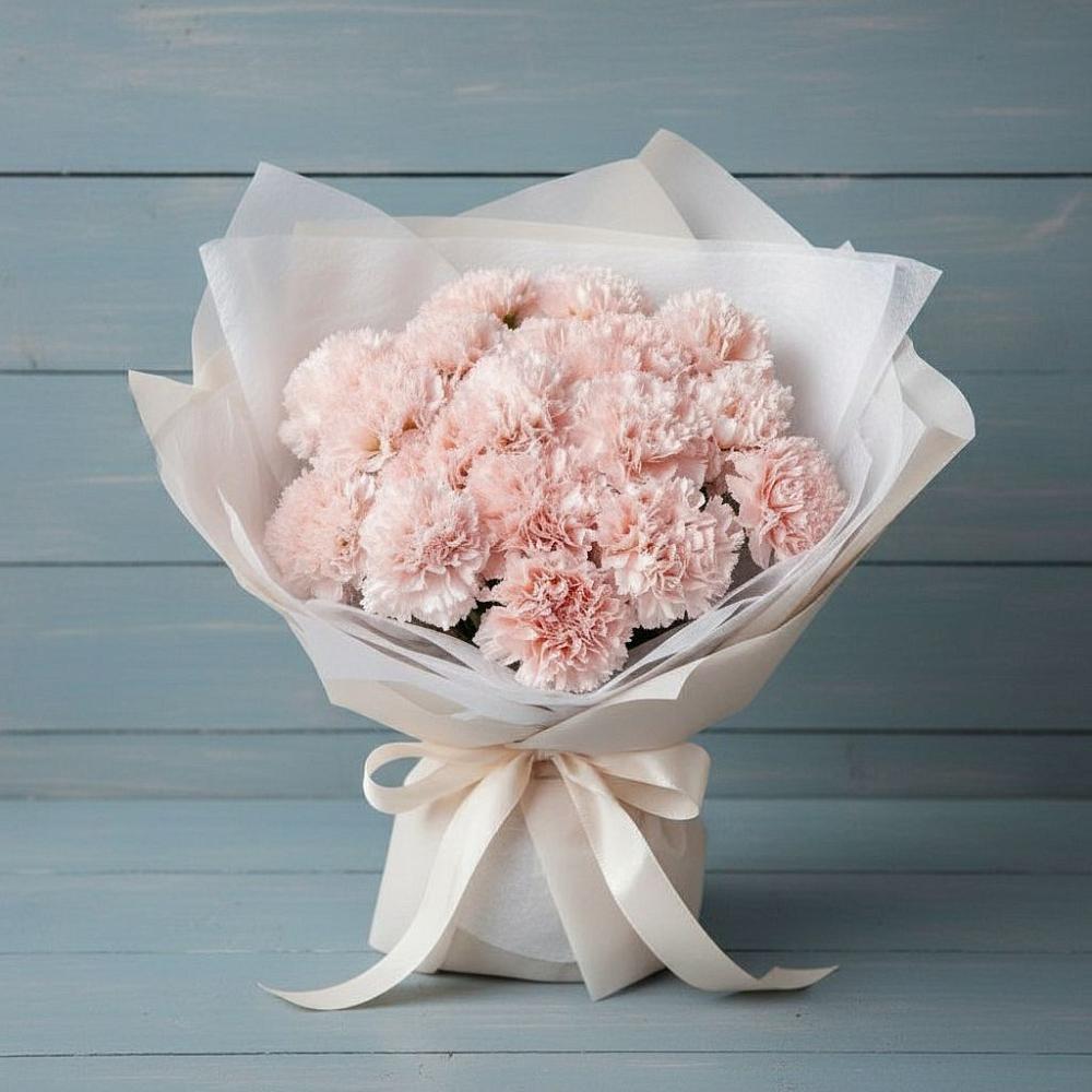 Букет цветов из: Гвоздики в Анастасиевской