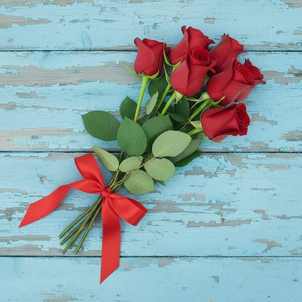 Букет Красные розы в Анастасиевской