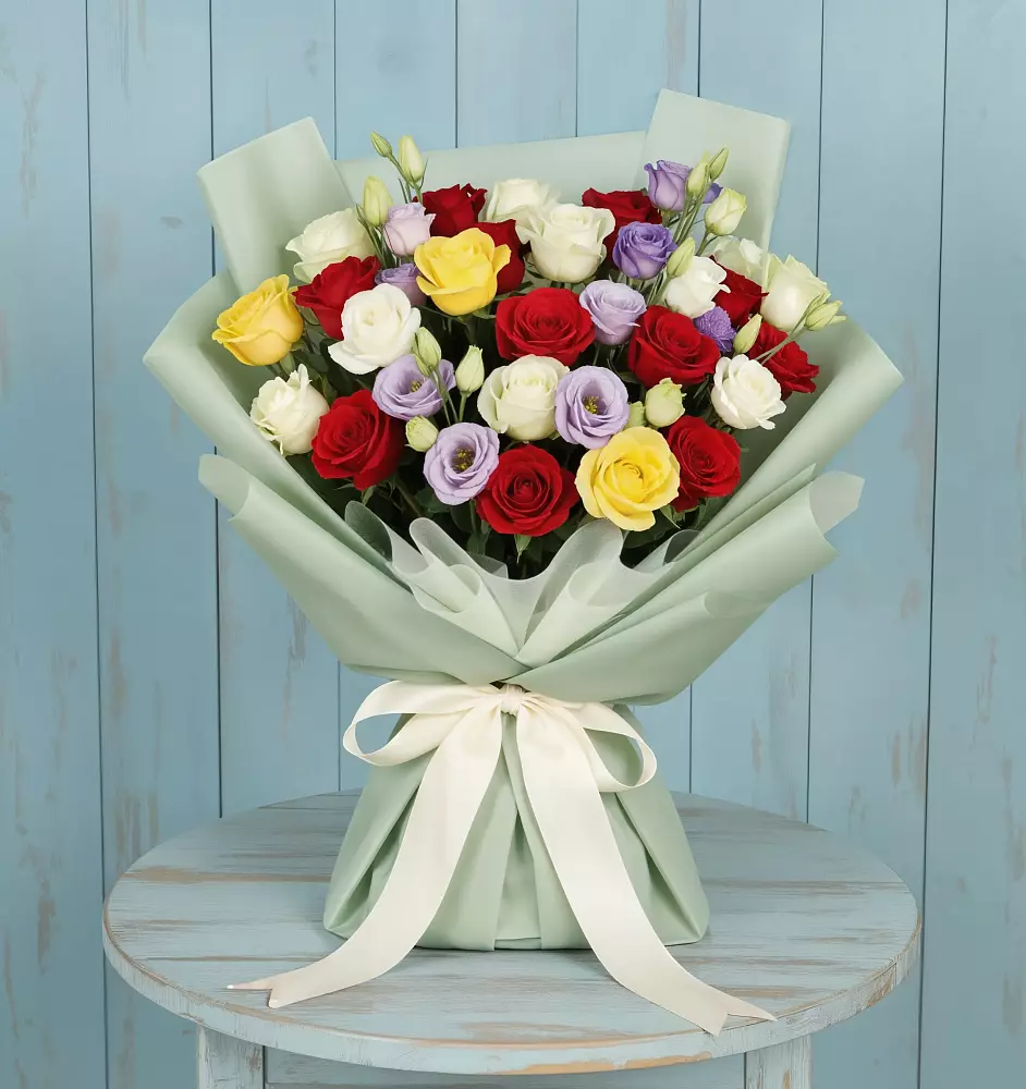 Букет цветов из: Розы в Анастасиевской