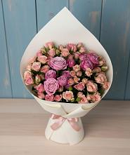 Букет цветов из:  Розы в Анастасиевской